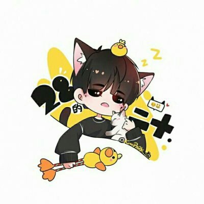 易烊千玺漫画可爱头像图片