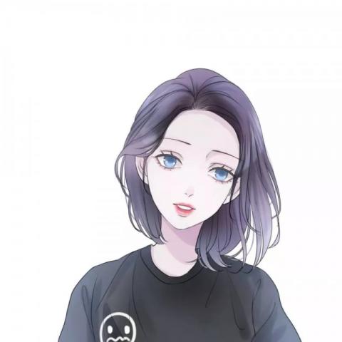 抖音最火情侣头像动漫一人一半图片