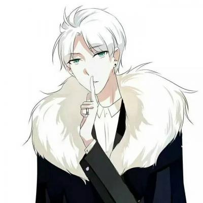 帅气男生头像二次元高清图片