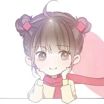 卡通头像情侣可爱萌一人一半图片