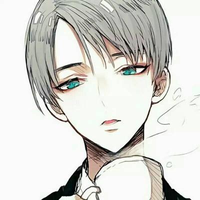 帅气男生头像二次元高清图片