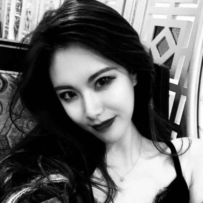 黑白高冷女头像
