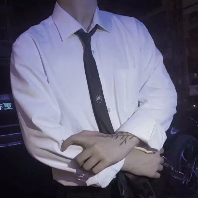 半身衬衫男头像