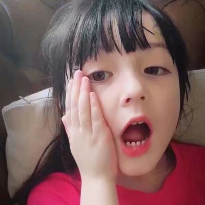 高清可爱头像小女孩无水印图片