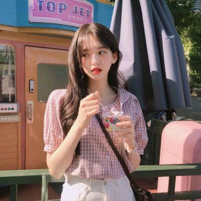 小清新女唯美头像图片