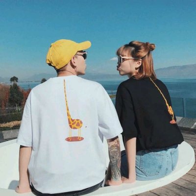 情侣头像双人版小清新风格