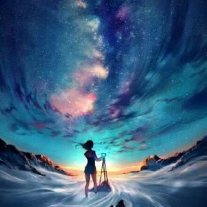 超好看的星空头像
