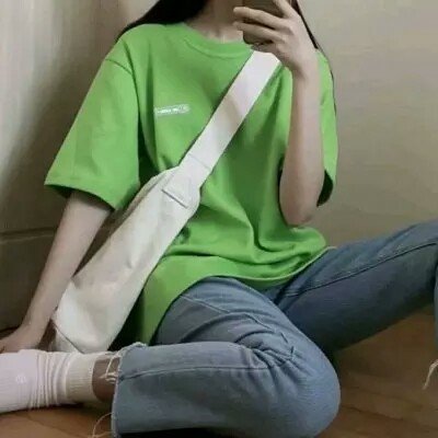 抖音极品绿色系女头图片
