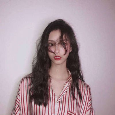 小清新女唯美头像图片