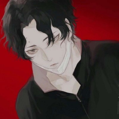 丧系ins风头像动漫男头图片