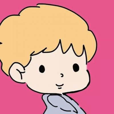 情侣微信头像卡通动漫一男一女图片