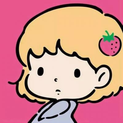 情侣微信头像卡通动漫一男一女图片