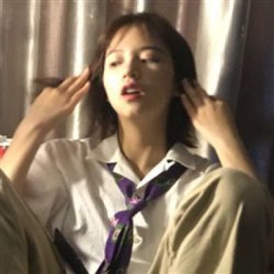 单纯头像女生可爱呆萌真人图片
