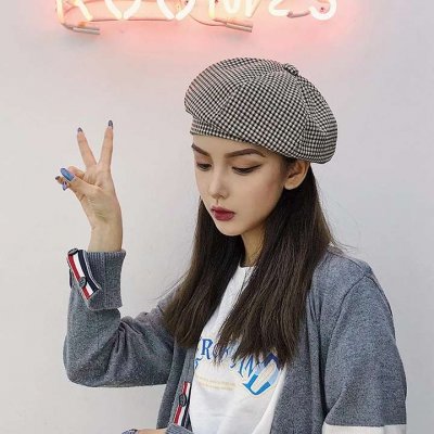 qq头像女生帽子控冷酷高清图片