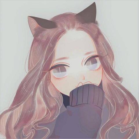 头像女手绘霸气图片