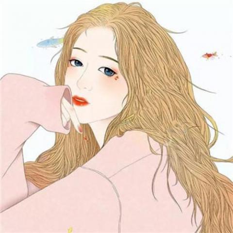 头像女手绘霸气图片