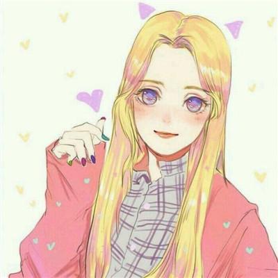 女生唯美头像手绘彩绘图片