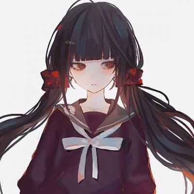 个性头像漫画女手绘