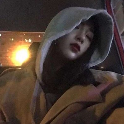丧女头像黑系高清图片