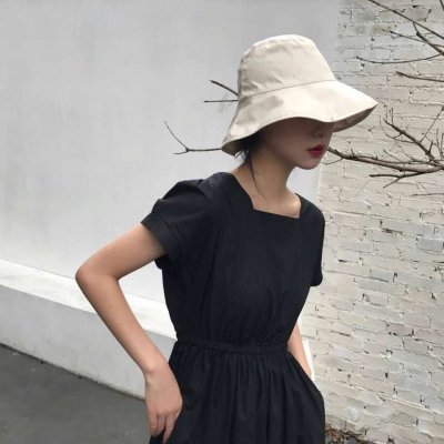 黑暗系女生真人头像图片