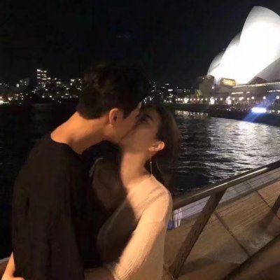 超级阳光的好看情侣头像图片