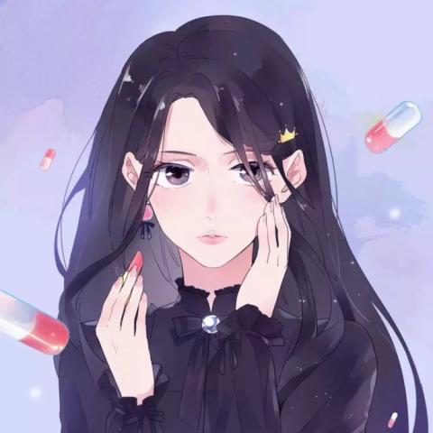 抖音最火情侣头像动漫一人一半图片