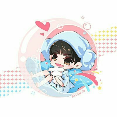 易烊千玺漫画可爱头像图片