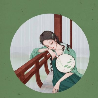 古风动漫女生头像唯美手绘图片