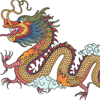 霸气龙头像