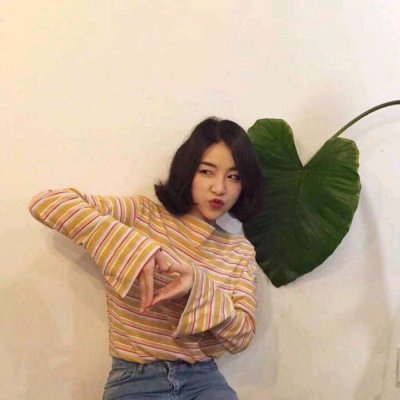 情侣头像双人版小清新风格