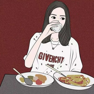 头像女高冷手绘