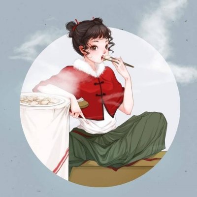 古风动漫女生头像唯美手绘图片
