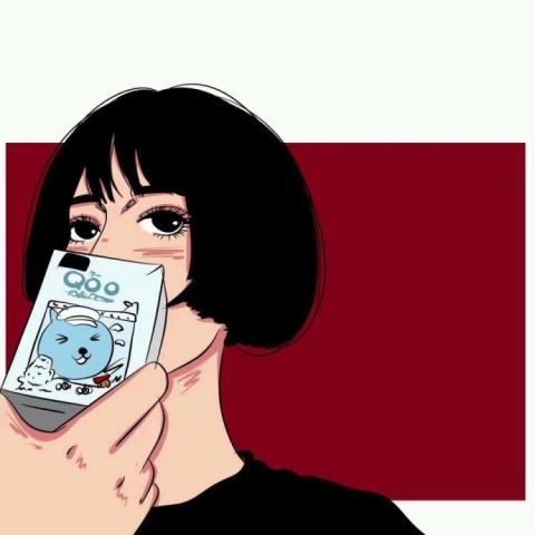 抖音最火情侣头像动漫一人一半图片