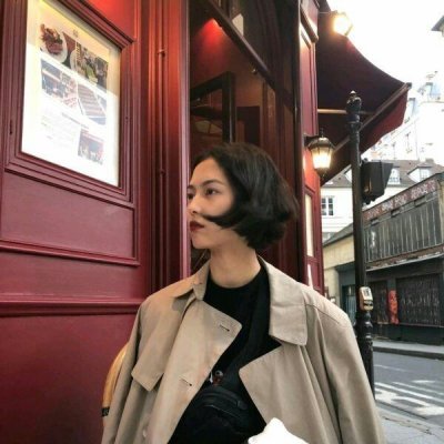 超酷头像女生短发霸气图片