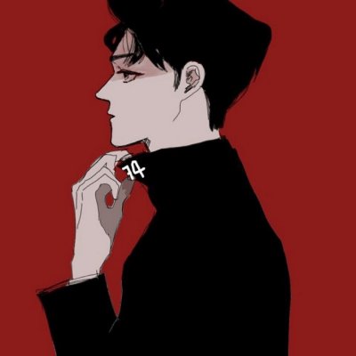 丧系ins风头像动漫男头图片