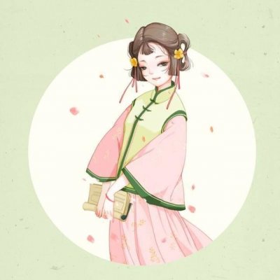 古风动漫女生头像唯美手绘图片