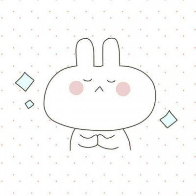 蠢萌可爱二次元情侣头像图片