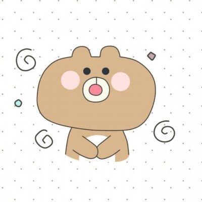 蠢萌可爱二次元情侣头像图片