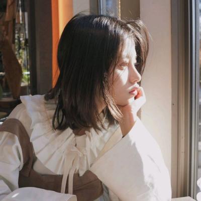 真人少女图片头像唯美