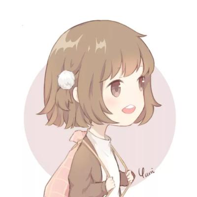 情侣微信头像卡通动漫一男一女图片