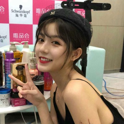 单纯头像女生可爱呆萌真人图片