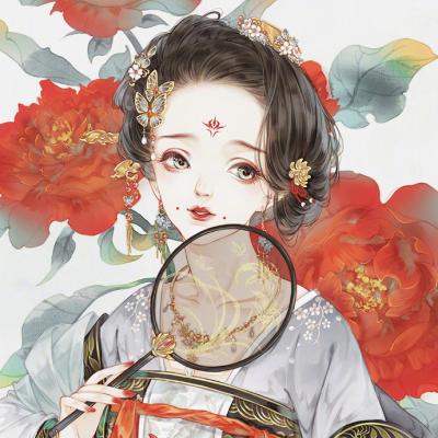 中式古风动漫女头