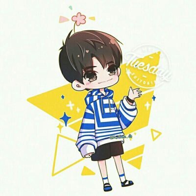 易烊千玺漫画可爱头像图片