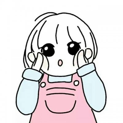 可爱女头简单手绘图片