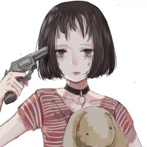 头像女手绘霸气图片