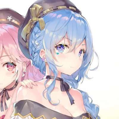 少女心闺蜜头像两张可爱动漫图片
