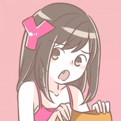 情侣头像漫画一男一女两张分开图片