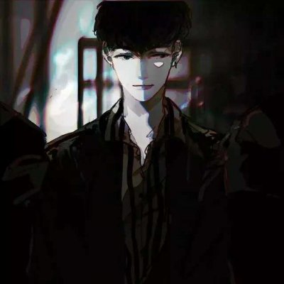 微信手绘头像男生简单彩色图片