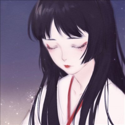 动漫手绘头像女生古风唯美图片