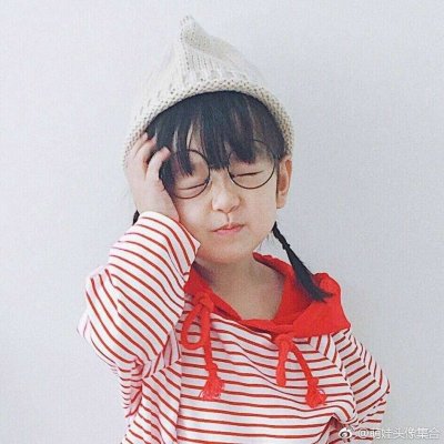 微信头像女可爱萌娃高清图片